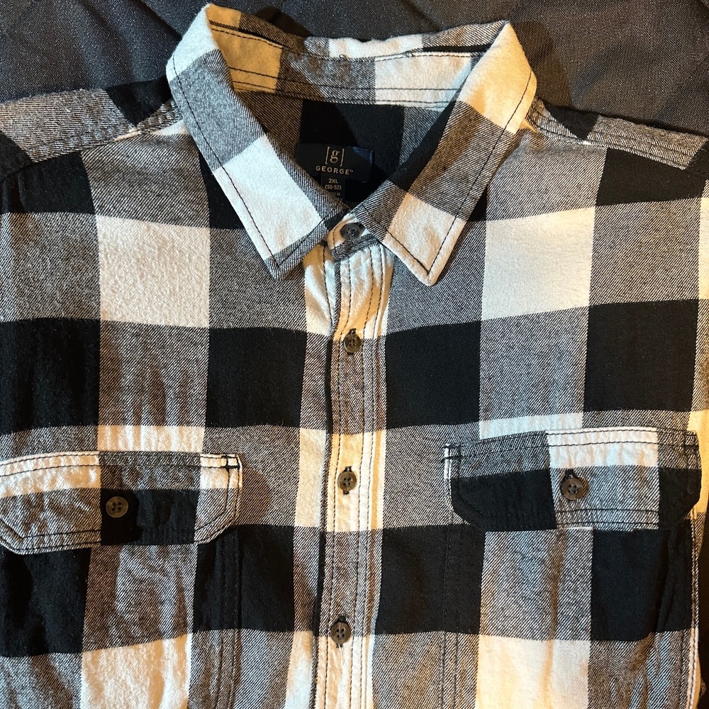 Flannel long sleeve shirt